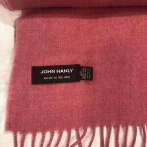 John Hanly 100% Merino Wool scarf